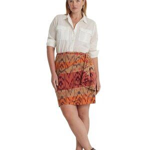 NWT Ralph Lauren Women's Southwestern Wrap Around Skirt